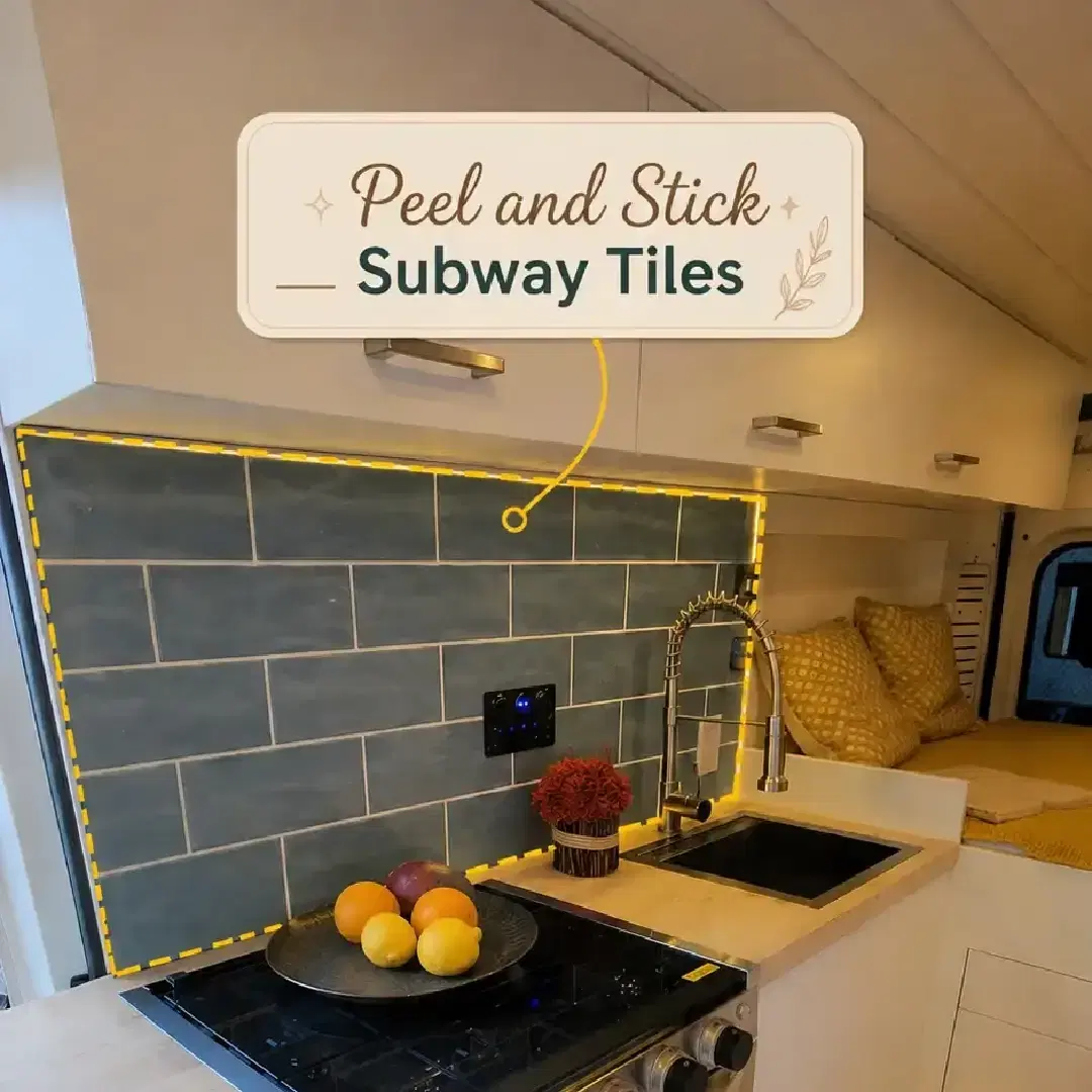 Peel and Stick Subway Tiles