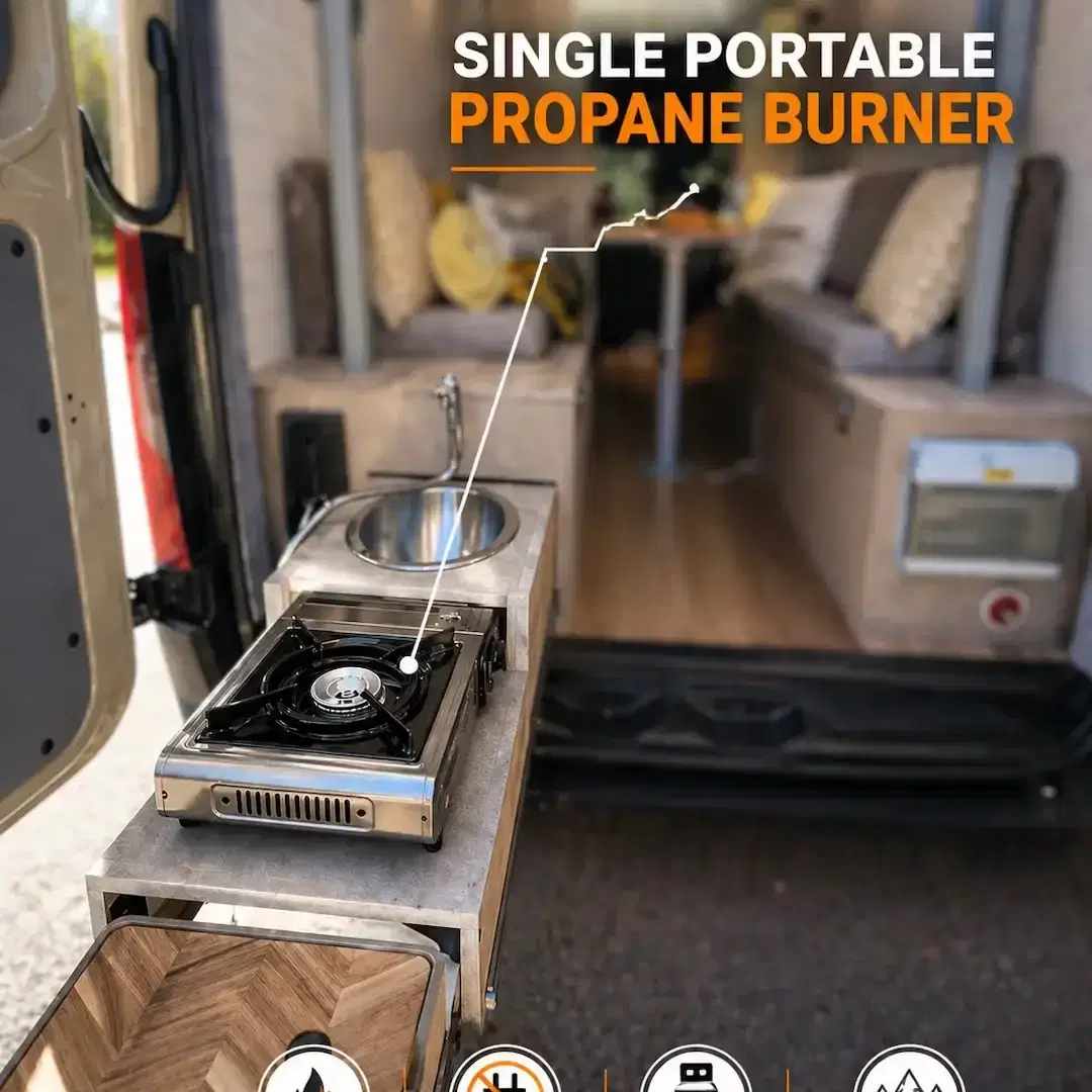 Single Portable Propane Burner