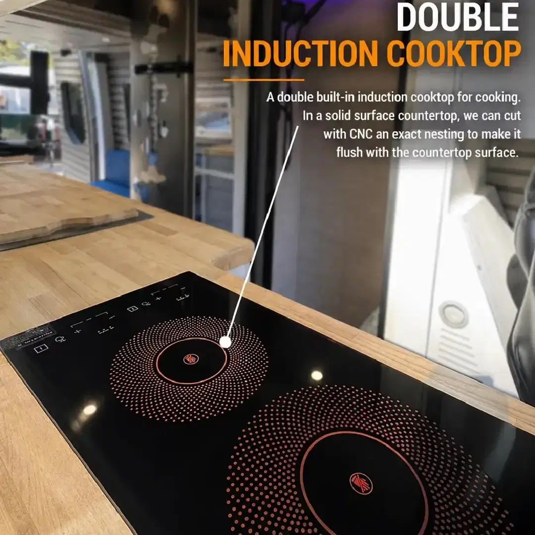Double Induction Cooktop