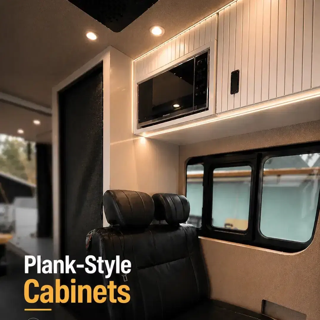 Plank-Style Cabinets