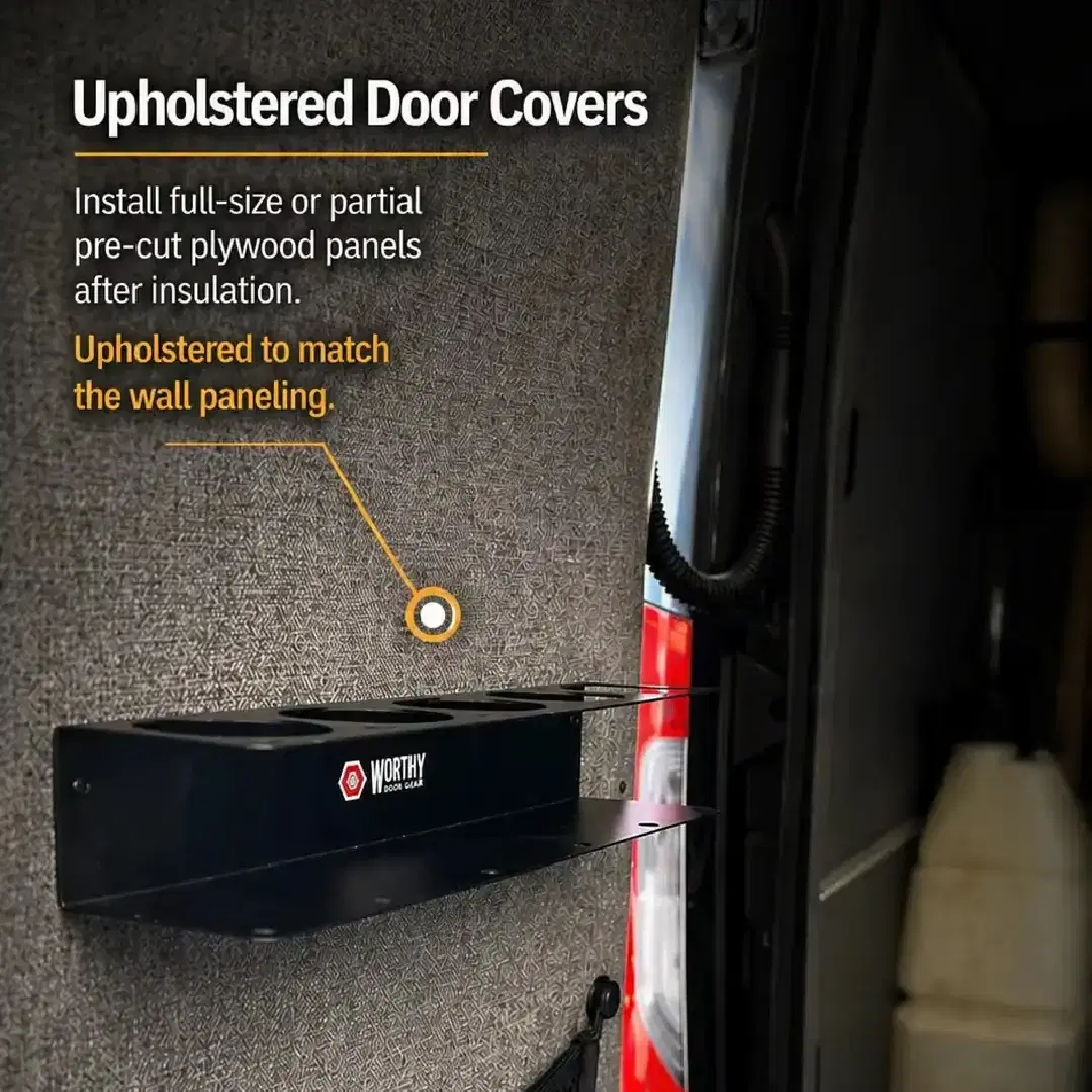 Upholstered Door Covers