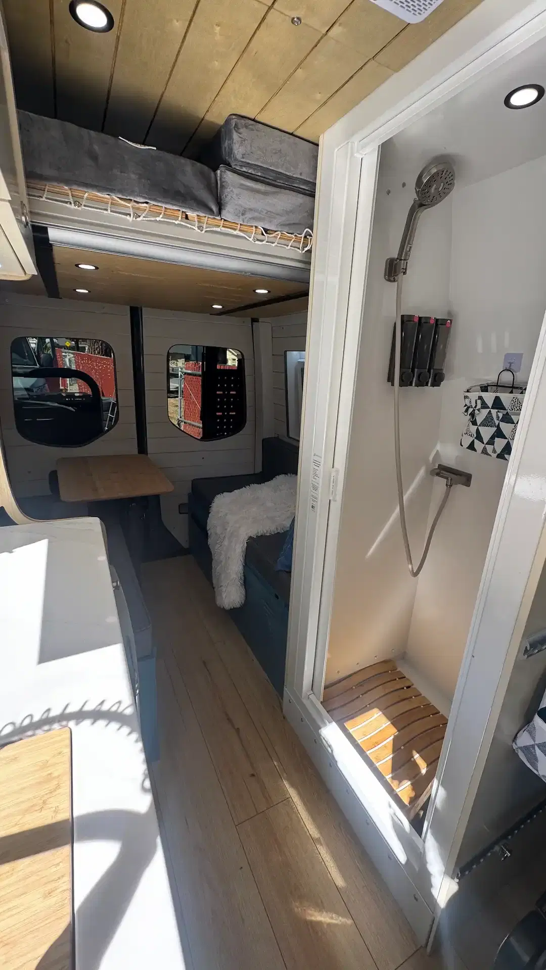Mercedes Sprinter 144 AWD Custom Camper Van | Blue-Grey - image 11
