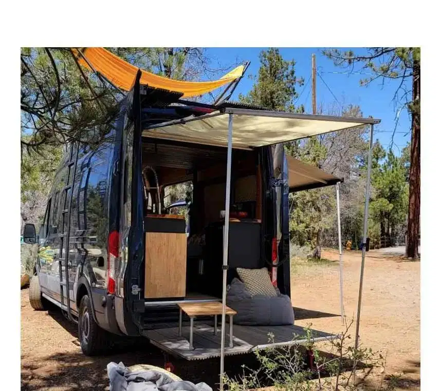 Rear Foldable Patio