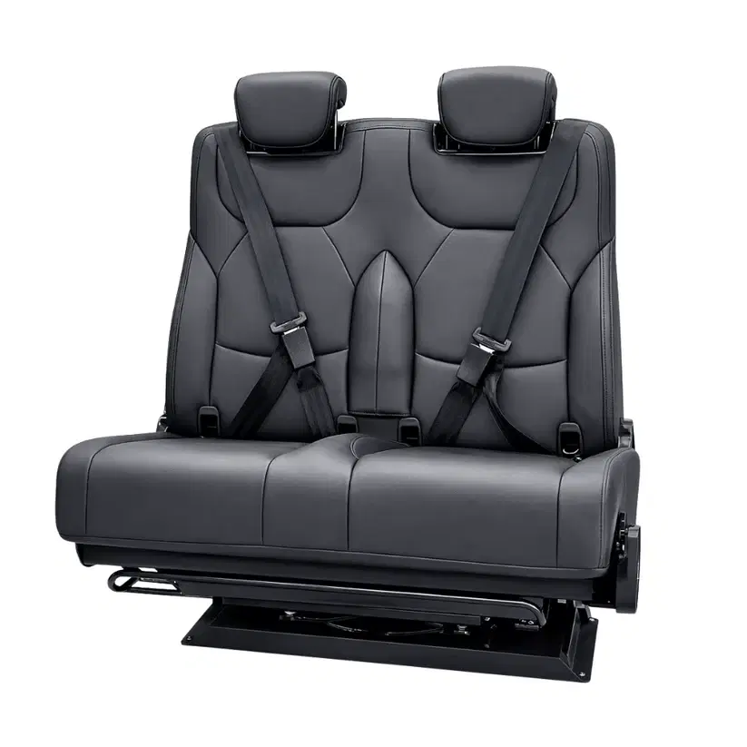 NovaLux Duo RS 35" (90cm) Swivel Seat-to-Bed for Sprinter, Transit & ProMaster