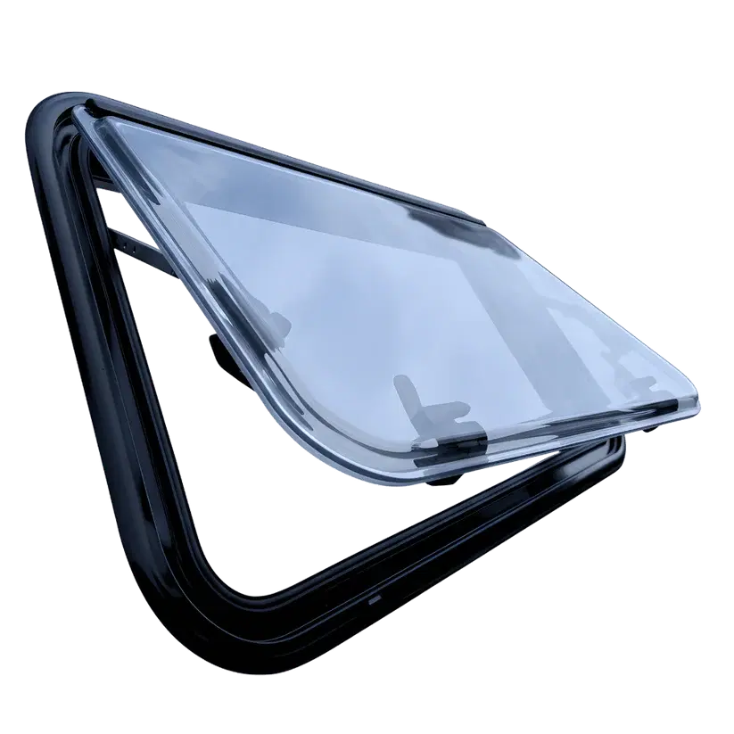 Glacier View Bubble Awning Van Window – 19.5" × 19.5"