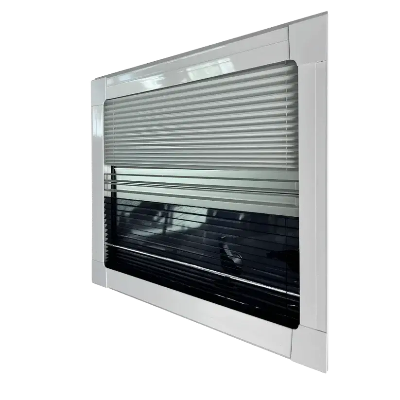 Glacier View Flat Awning Van Window 19.7”x 19.7” (50x50cm)"