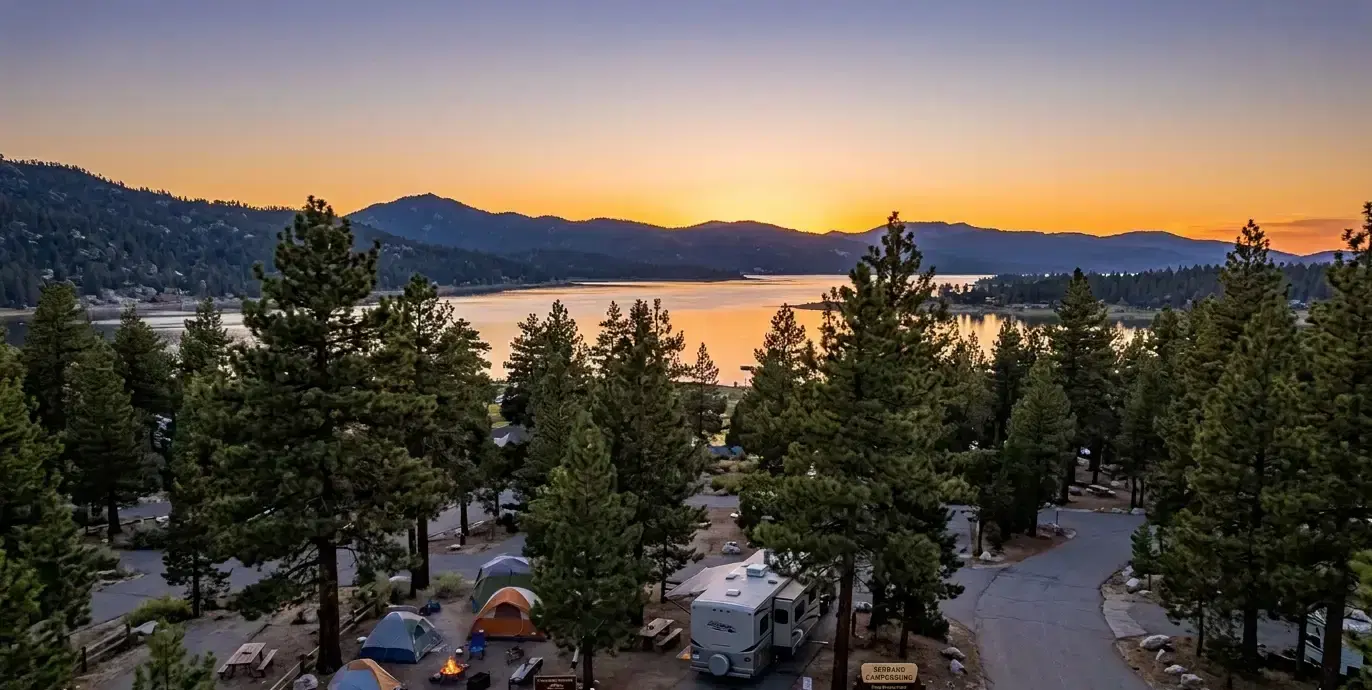 Serrano Campground view 2