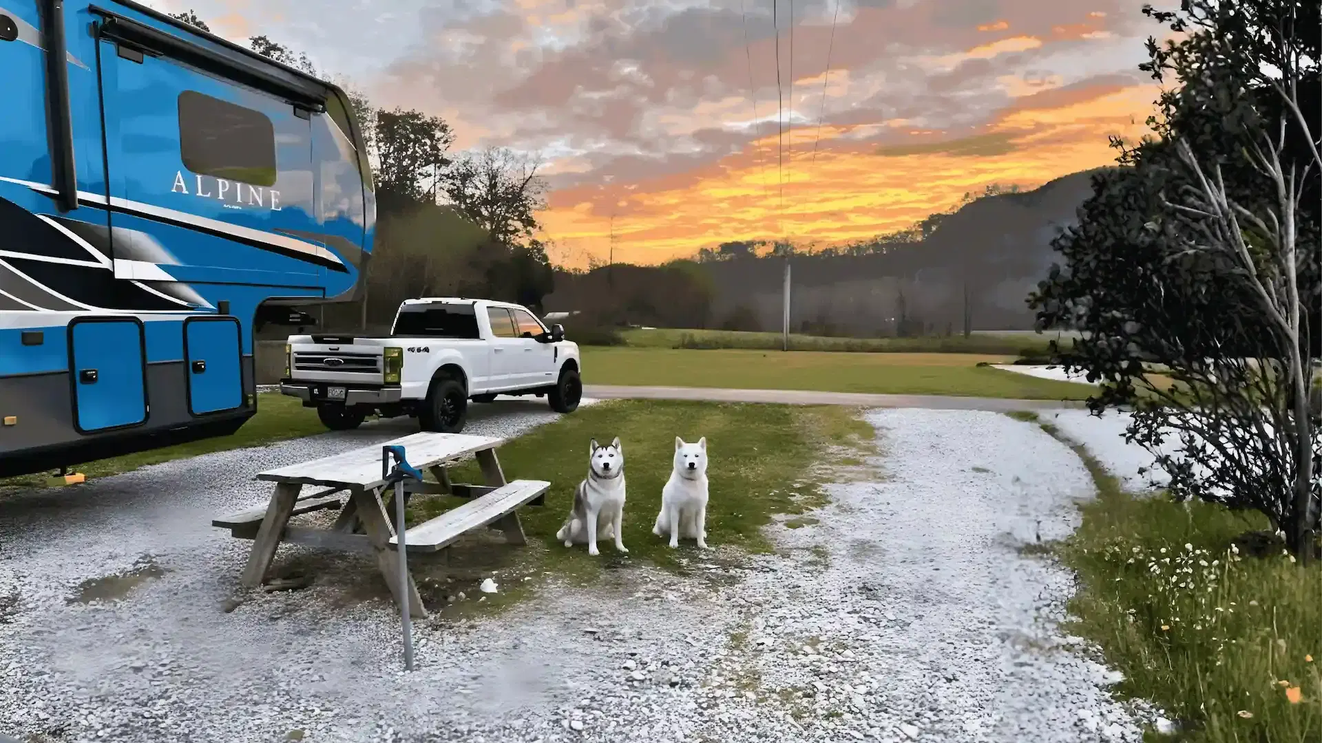 Pineknot Campground view 2