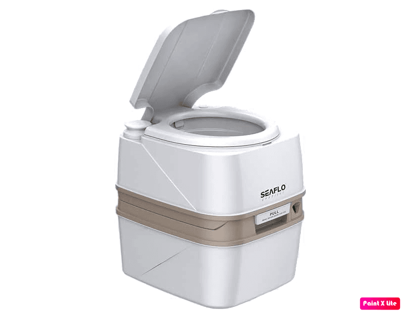 SEAFLO 4.8 Gallon (18L) Premium Portable Travel Toilet