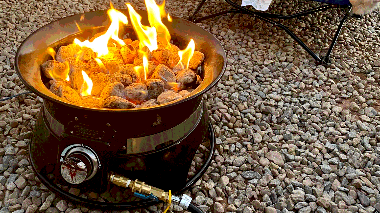 16. Propane Fire Pit