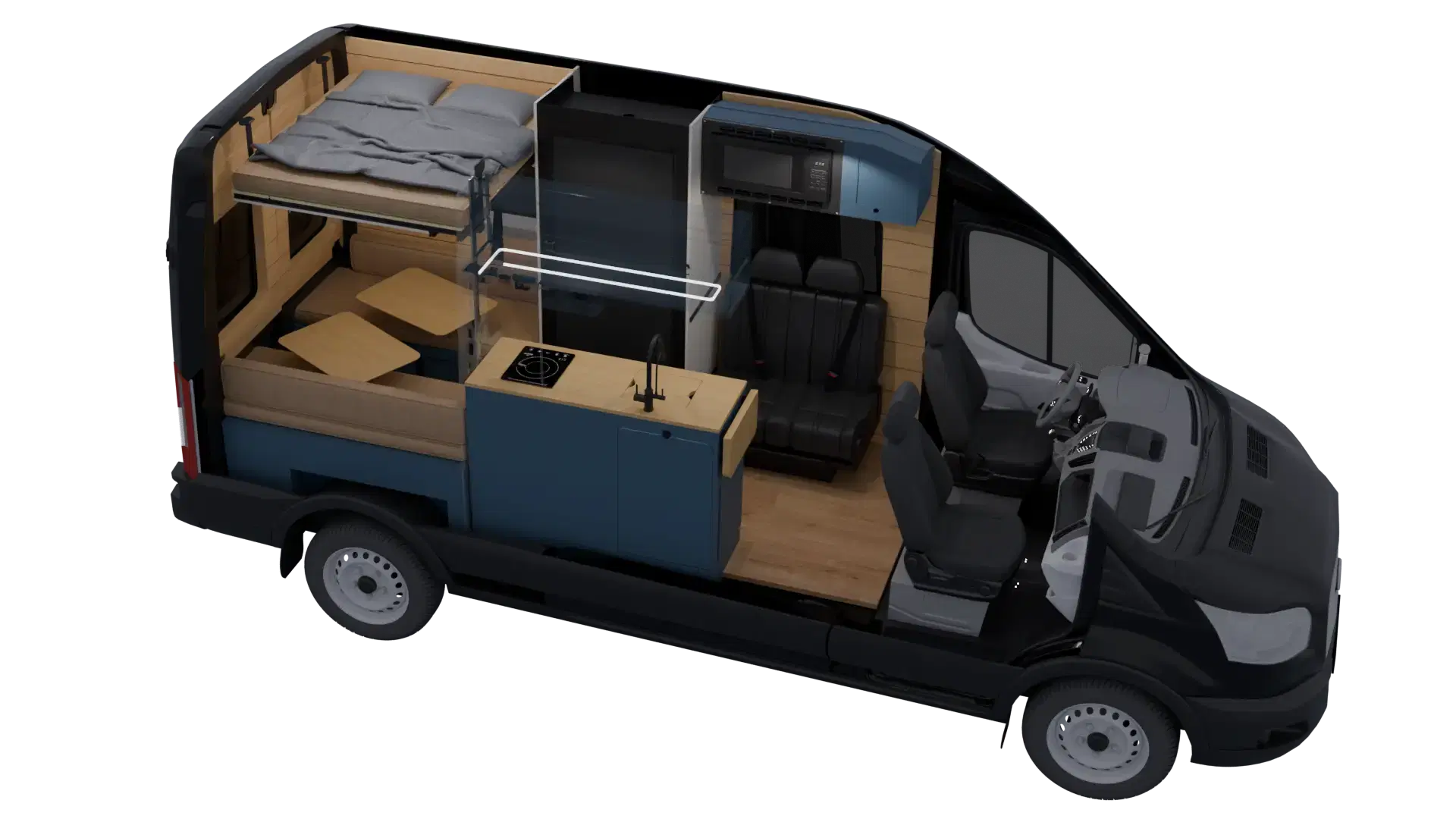 Santa Monica Ford Transit 148" High Roof