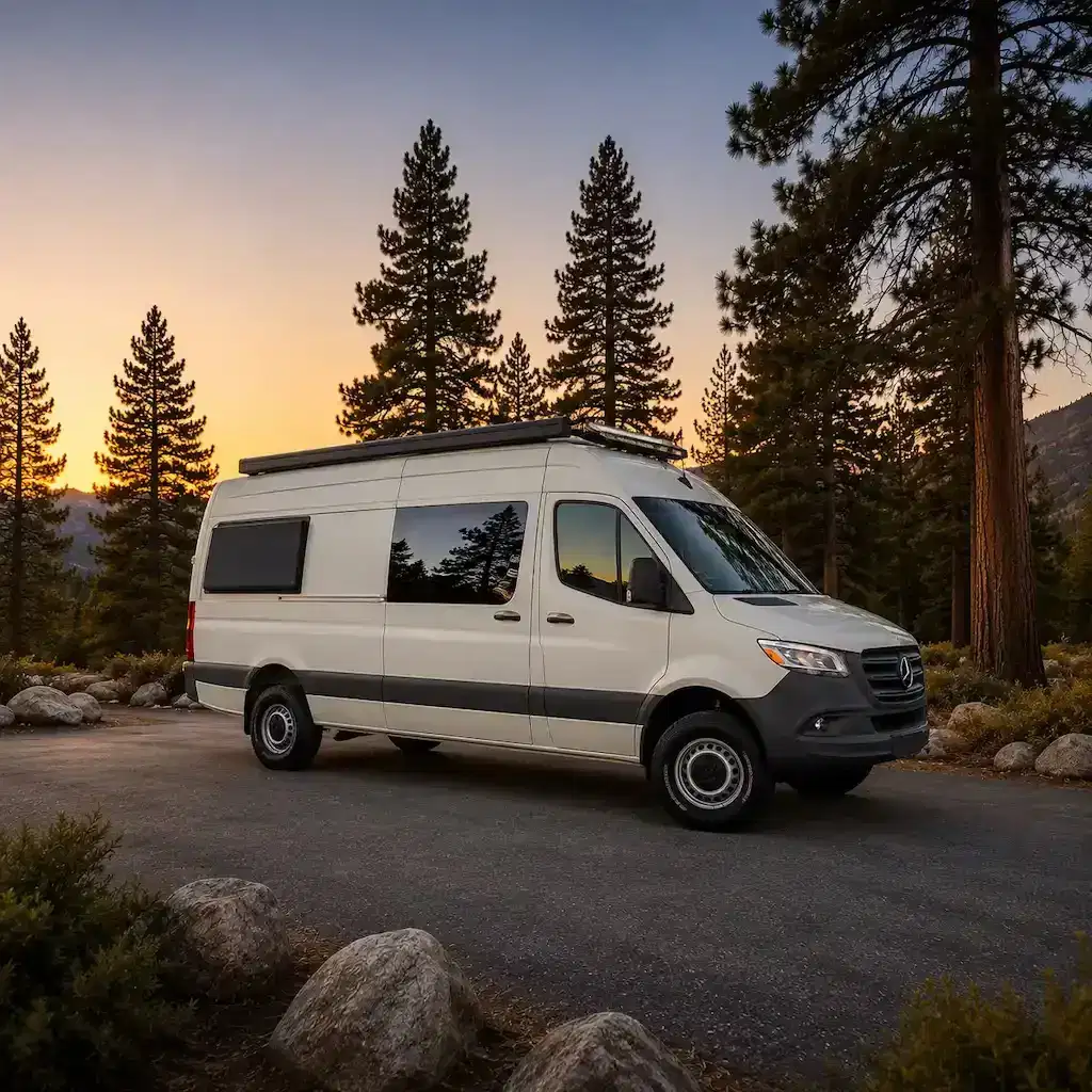 Montreal Stone Gray AWD 170 - Luxury Custom Camper Van by Big Bear Vans